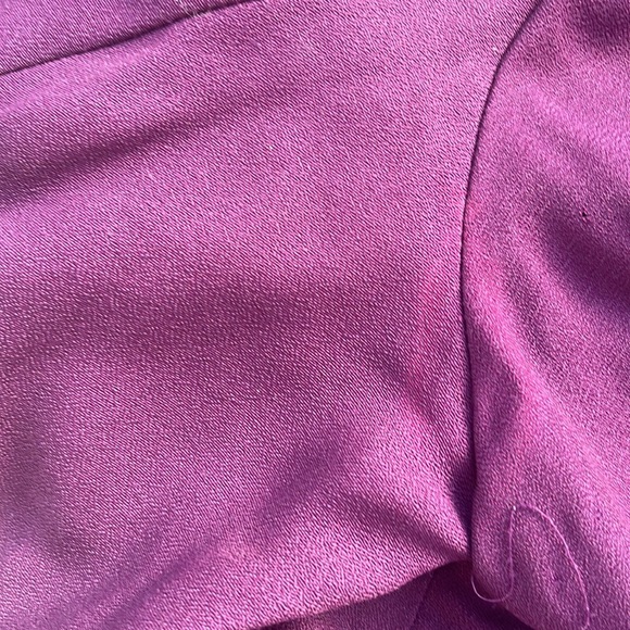 Deep Purple Maxi Dress with Embroidered Sash - Picture 8 of 9